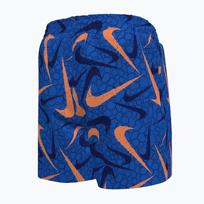 Detské plavkové šortky Nike Breaker Pebble 4" Volley ble crystal 2