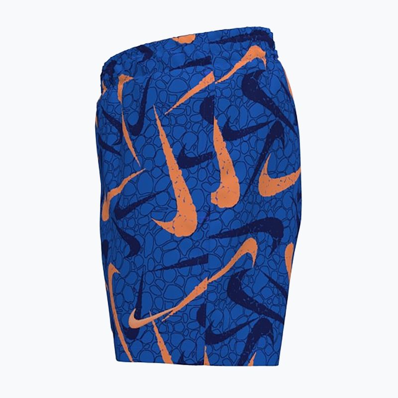 Detské plavkové šortky Nike Breaker Pebble 4" Volley ble crystal 3