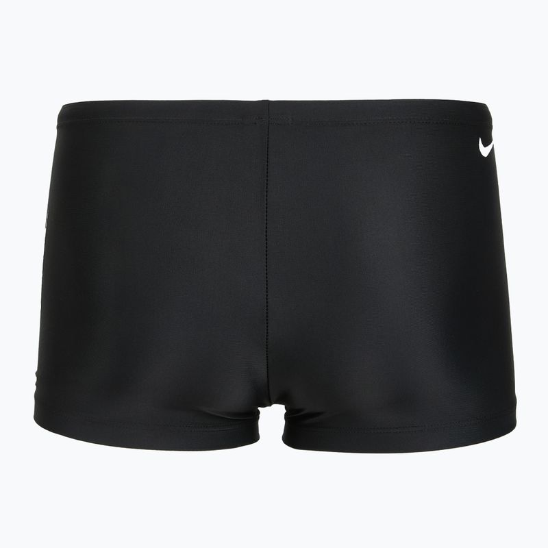 Plavky Nike Logo Graphic Square Leg black 2