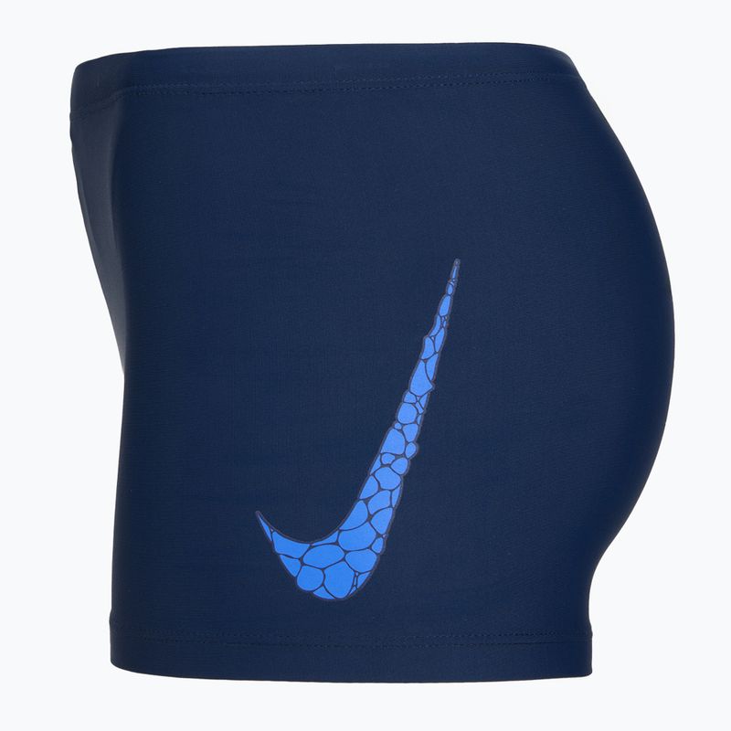 Plavky Nike Logo Graphic Square Leg midnight navy 3