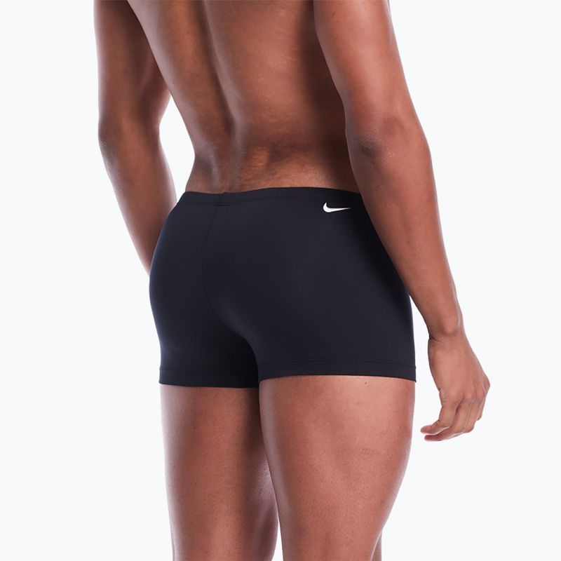 Pánske plavecké boxerky Nike Logo Graphic Square Leg black 3