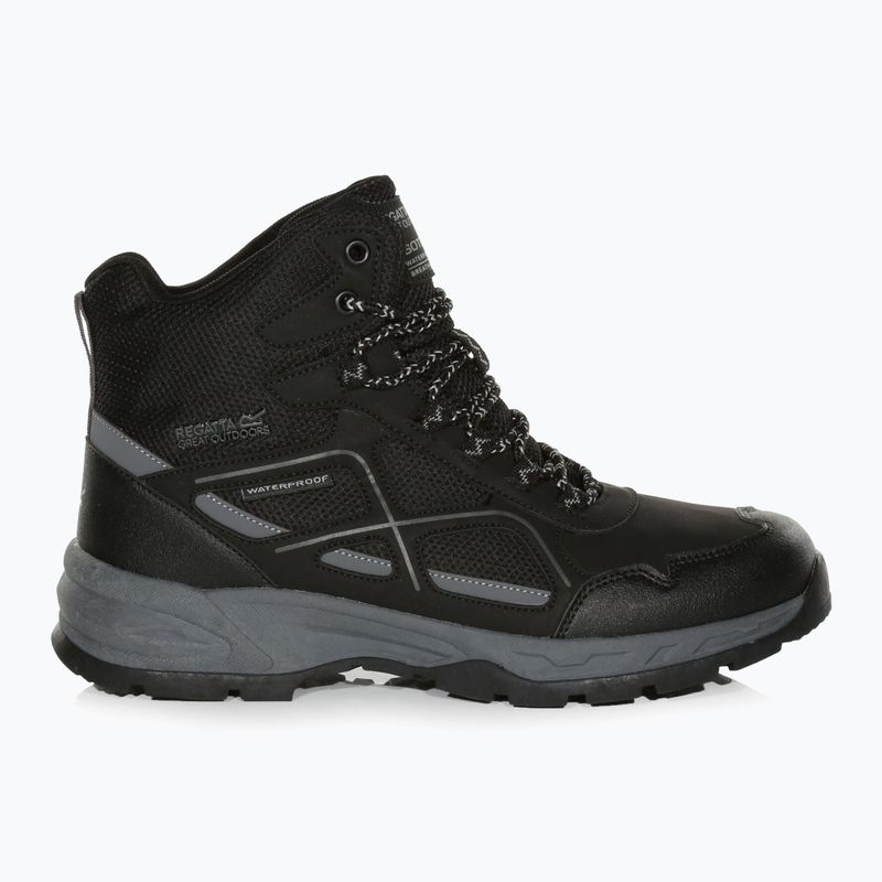 Pánske turistické topánky REGATTA Vendeavour black/granite 9