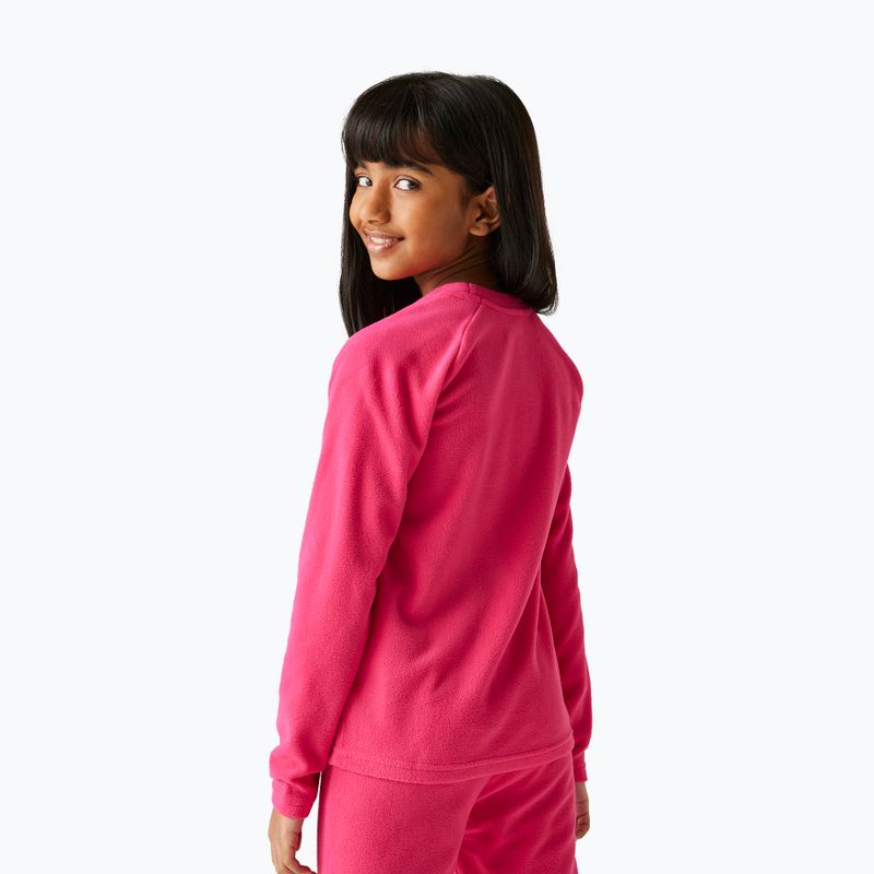 Detská termoakčná mikina REGATTA Thermal Baselayer pink potion 3
