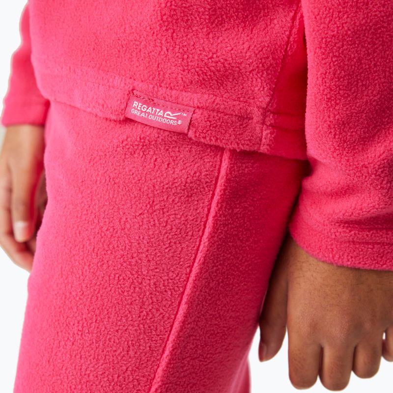Detská termoakčná mikina REGATTA Thermal Baselayer pink potion 5