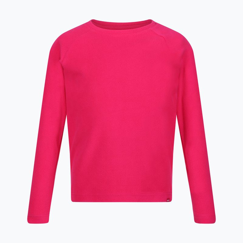 Detská termoakčná mikina REGATTA Thermal Baselayer pink potion 6