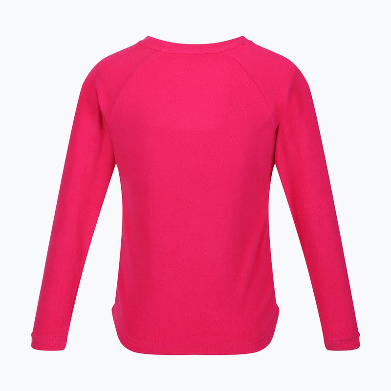 Detská termoakčná mikina REGATTA Thermal Baselayer pink potion 7