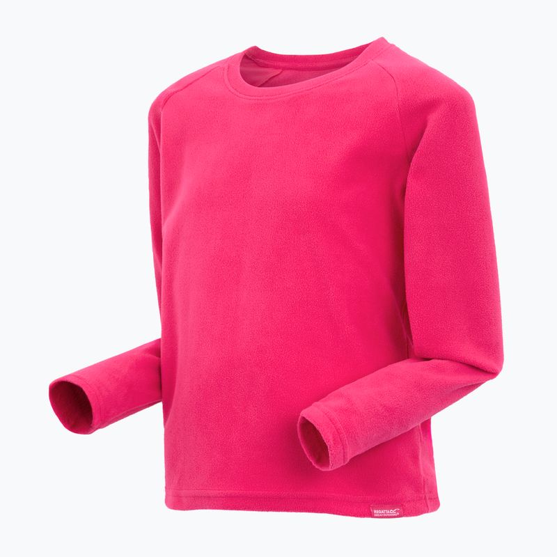 Detská termoakčná mikina REGATTA Thermal Baselayer pink potion 8