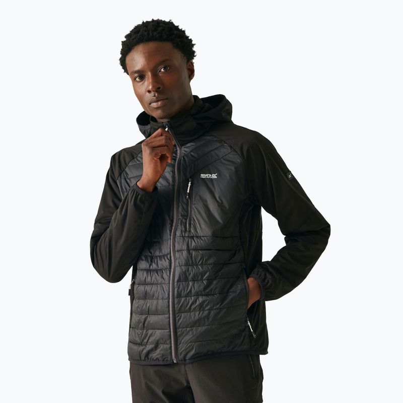 Pánska bunda REGATTA Andreson Pro Hybrid Jacket black