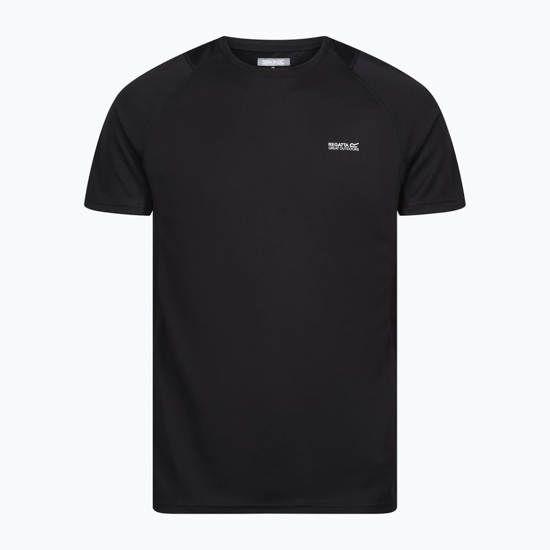 Pánske tričko REGATTA Virda IV black/black 5
