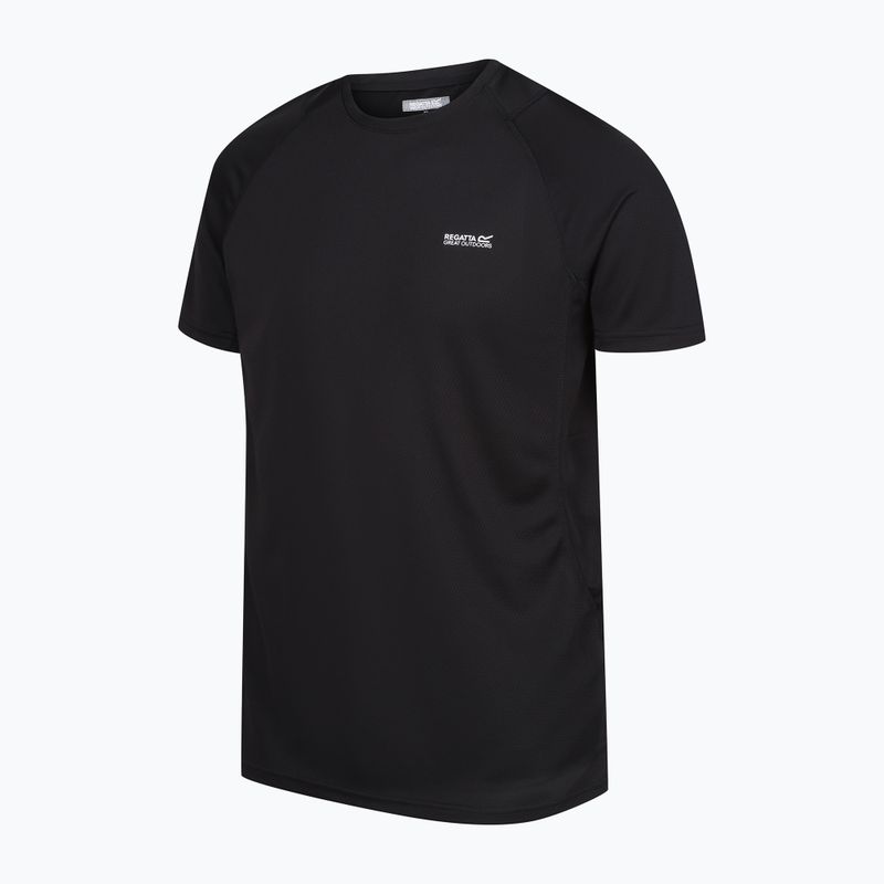 Pánske tričko REGATTA Virda IV black/black 7
