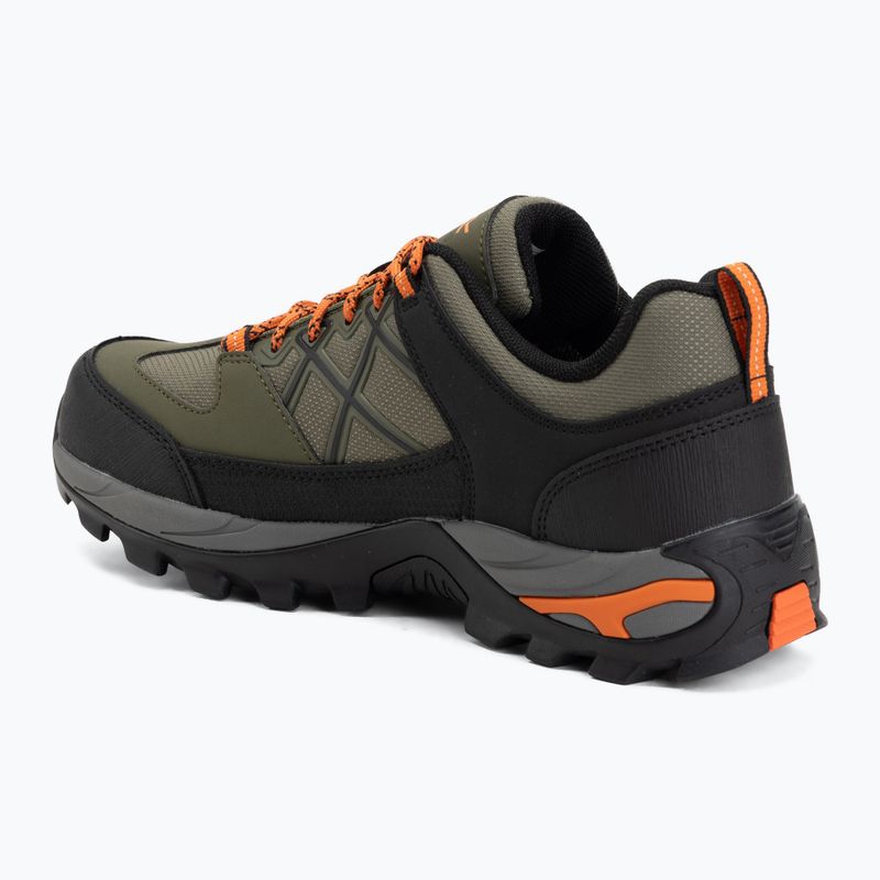 Pánske trekingové topánky REGATTA Samaris III Low cypress green/blaze orange 3