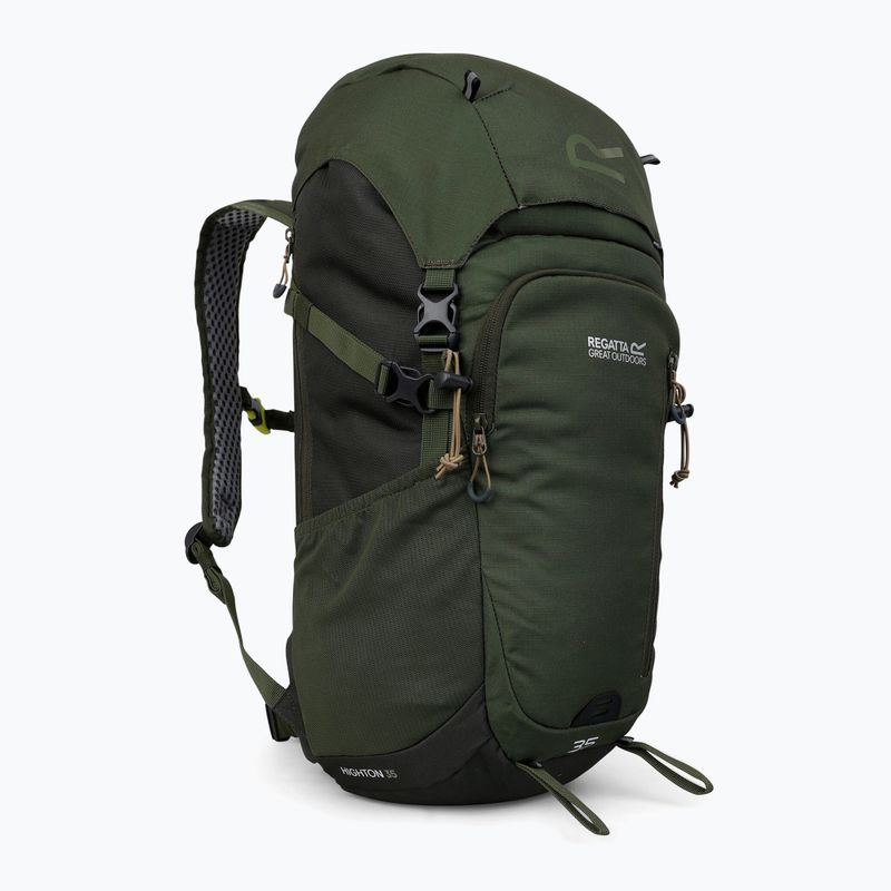 Trekingový batoh REGATTA Highton V2 35 l dark khaki/four leaf clover 2