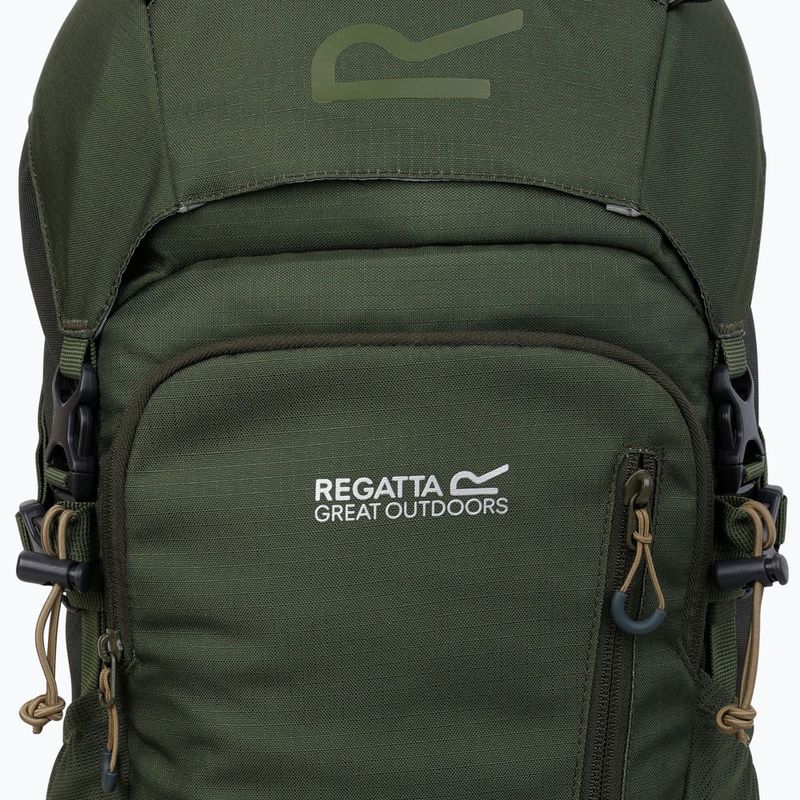 Trekingový batoh REGATTA Highton V2 35 l dark khaki/four leaf clover 4