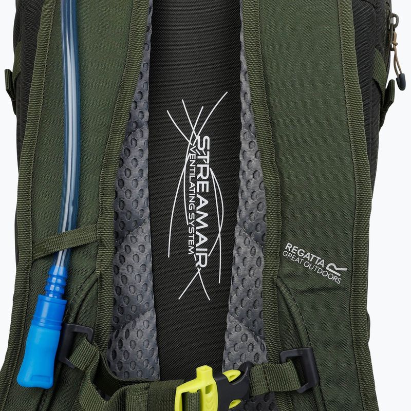 Trekingový batoh REGATTA Highton V2 35 l dark khaki/four leaf clover 6