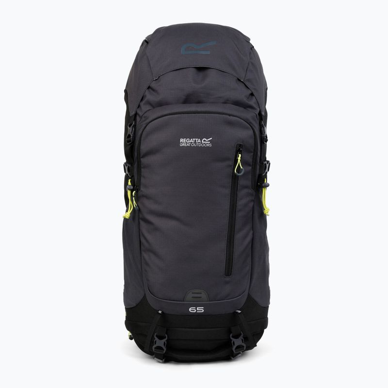 Trekingový batoh REGATTA Highton V2 65 l black/seal grey