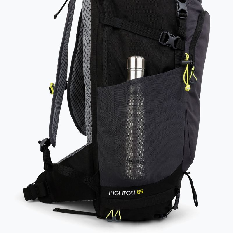 Trekingový batoh REGATTA Highton V2 65 l black/seal grey 7
