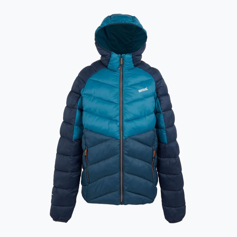 Pánska páperová bunda REGATTA Dalent s kapucňou moroccan blue/moonlight denim 7