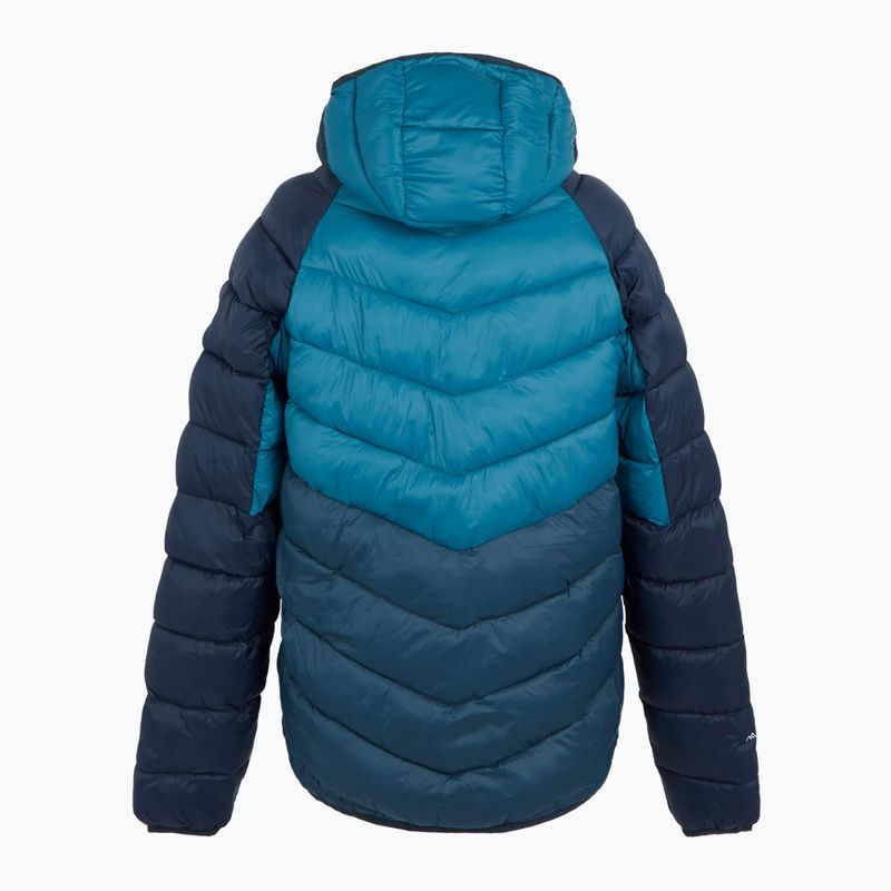 Pánska páperová bunda REGATTA Dalent s kapucňou moroccan blue/moonlight denim 8