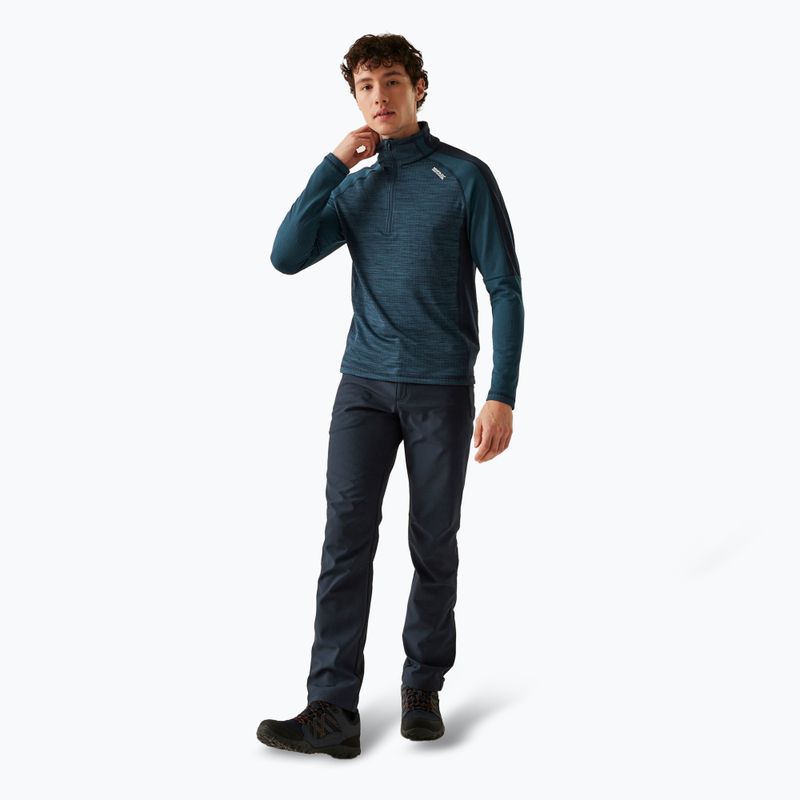 Pánska mikina REGATTA Hepley moonlight denim/navy trekking 2