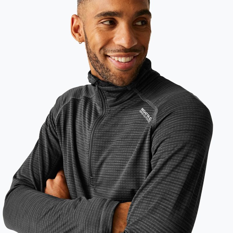 Pánska fleecová mikina REGATTA Yonder II ash 4