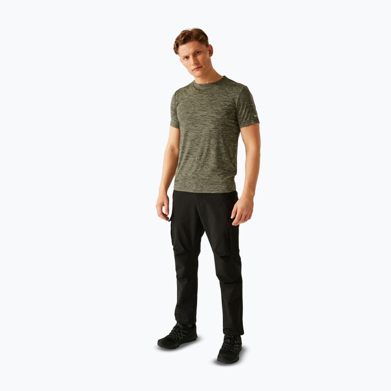 Pánske trekingové tričko REGATTA Fingal Edition abbeystone 2