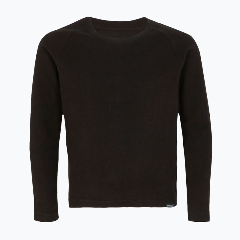 Detská termoakčná mikina REGATTA Thermal Baselayer black