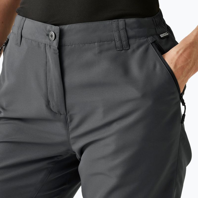 Dámske trekingové šortky REGATTA Chaska III seal grey 4