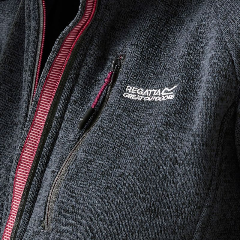 Dámska fleecová mikina REGATTA Newhill II seal grey/pop 6