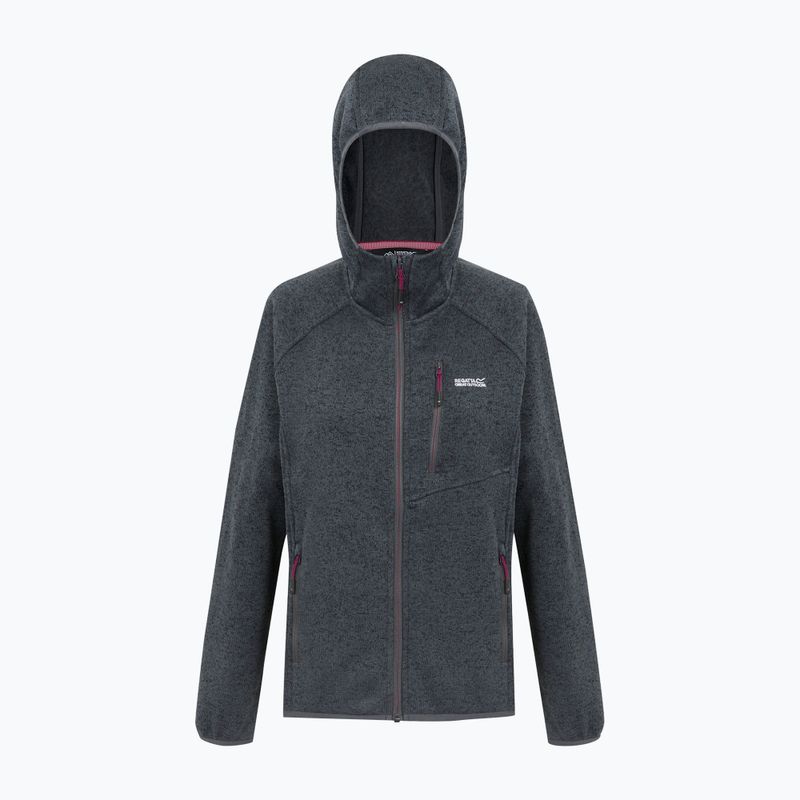 Dámska fleecová mikina REGATTA Newhill II seal grey/pop 7