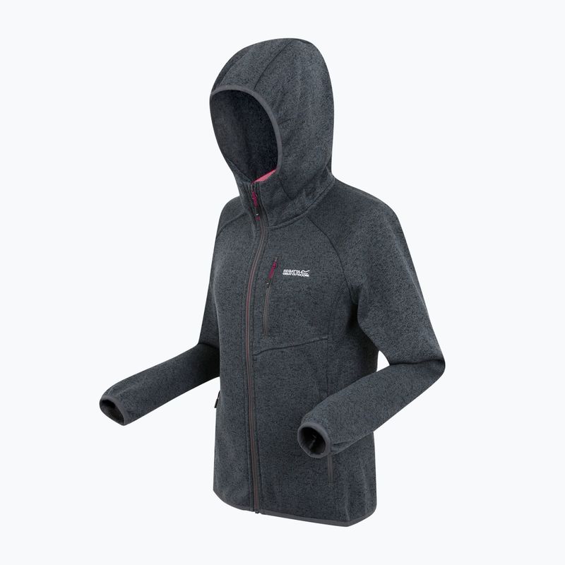 Dámska fleecová mikina REGATTA Newhill II seal grey/pop 9