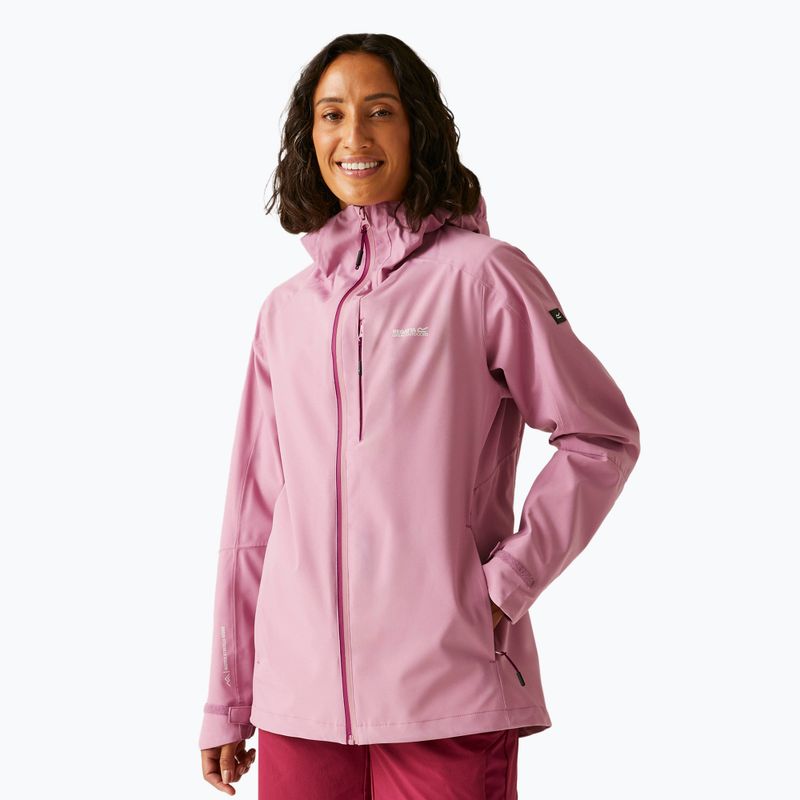 Dámska bunda do dažďa REGATTA Birchdale II lilas/light vanilla