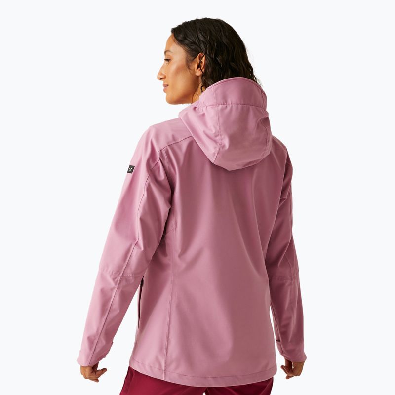 Dámska bunda do dažďa REGATTA Birchdale II lilas/light vanilla 3