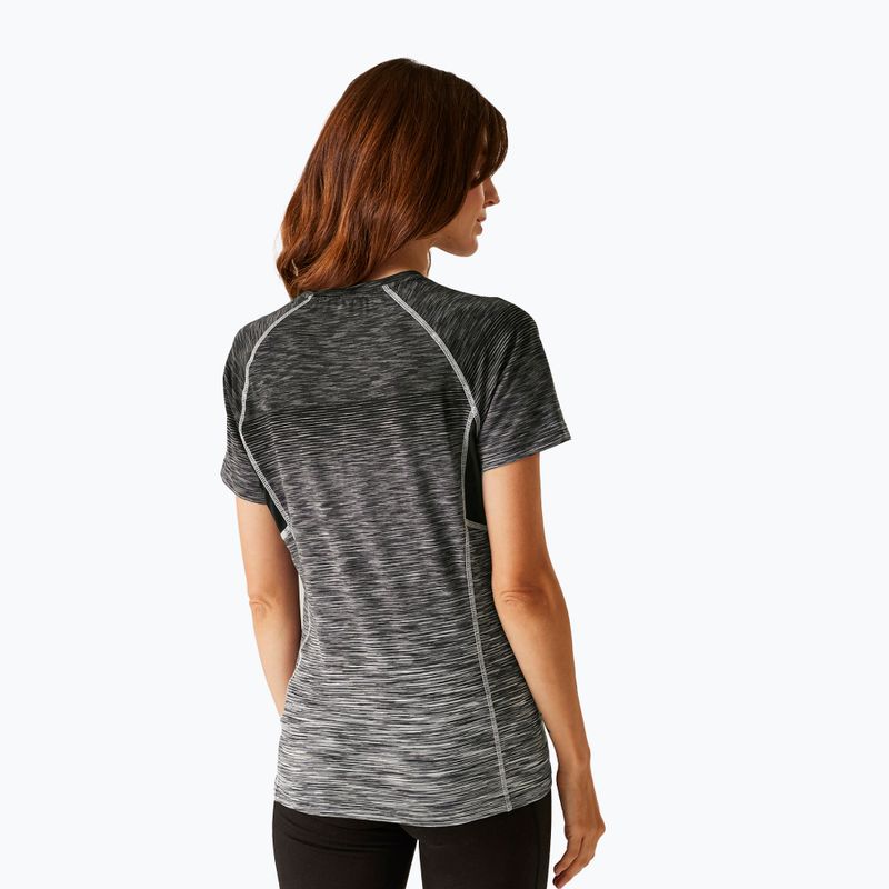 Dámske tričko REGATTA Laxley II black ombre 3