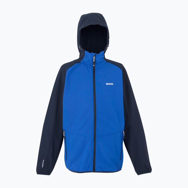 Pánska softshellová bunda REGATTA Arec III olymp blue/navy 7