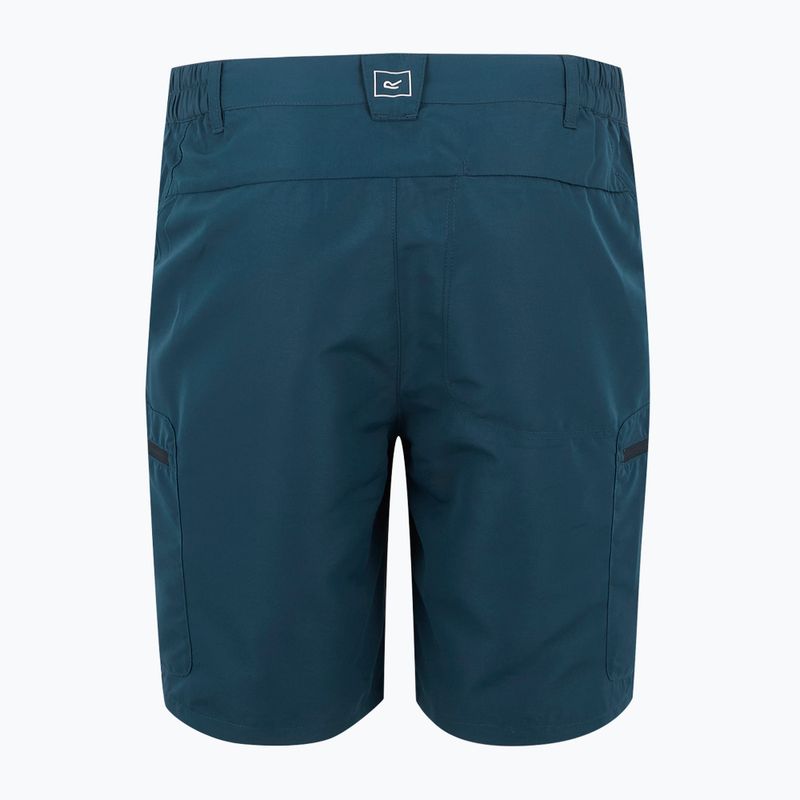 Pánske trekingové šortky REGATTA Leesville III moonlight denim 7