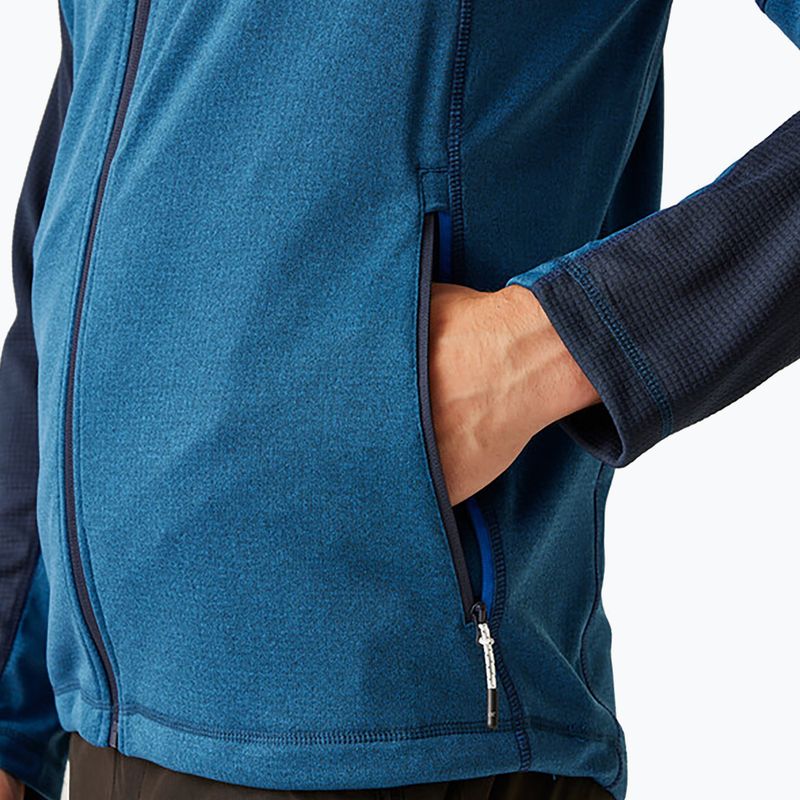 Pánska mikina REGATT Highton Full Zip Midlayer olympian blue/navy 6