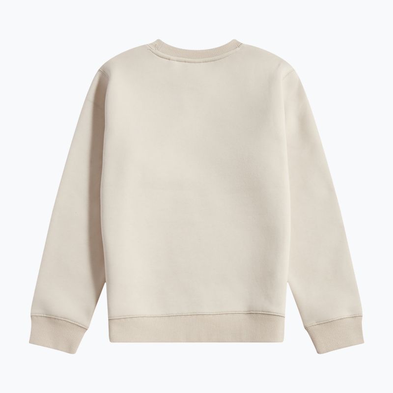 Detská mikina New Balance Brush Back Small Logo Crew timberwolf 7