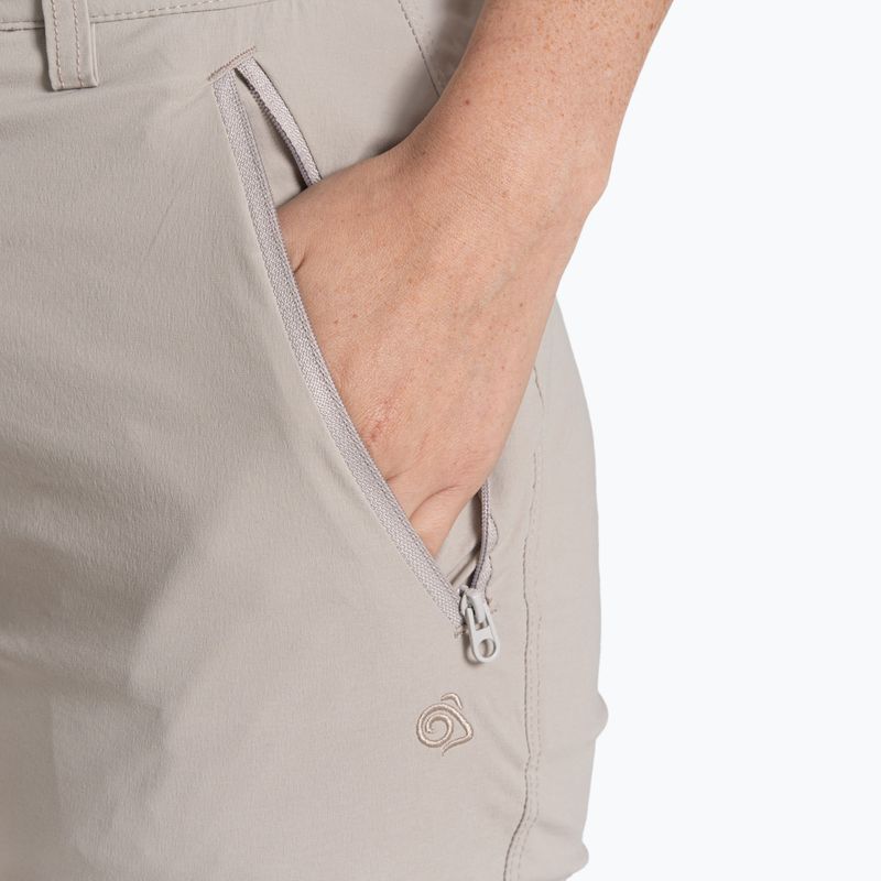 Dámske trekingové nohavice Craghoppers NosiLife PRO Trouser III soft mushroom 5