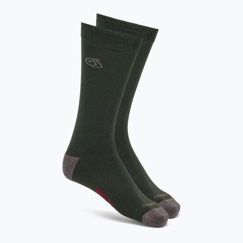 Ponožky Craghoppers NosiLife Travel Single Pack black pepper/mid grey