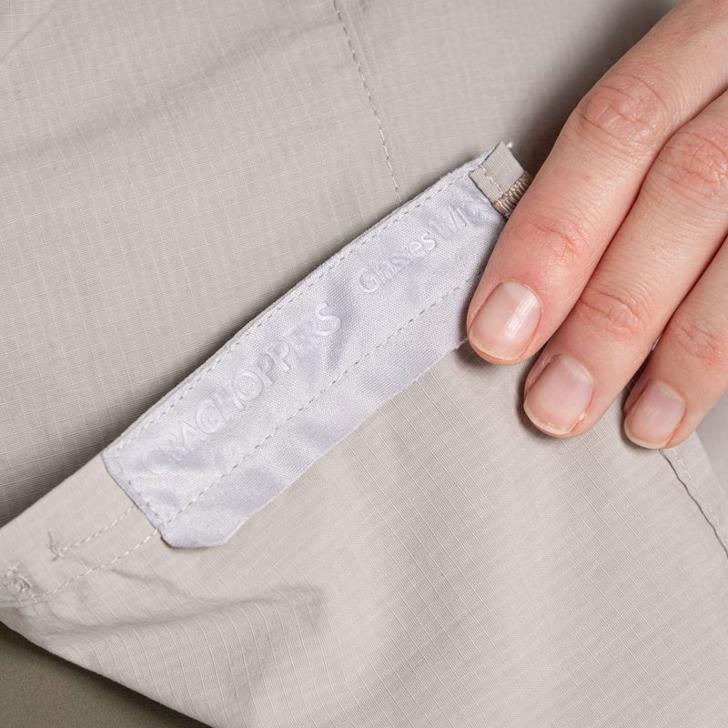 Dámska košeľa Craghoppers NosiLife Adventure Long Sleeved Shirt III soft mushroom 10