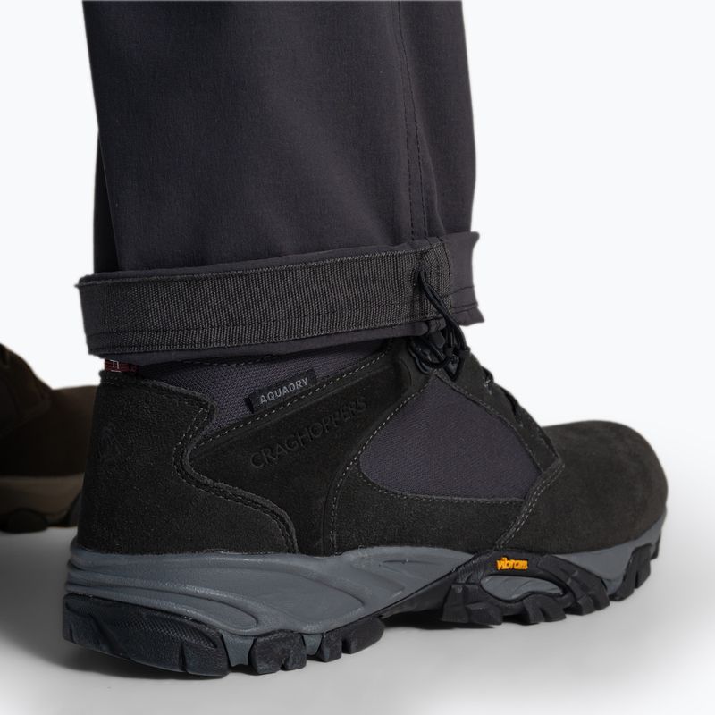 Pánske trekingové nohavice Craghoppers NosiLife Rif Stretch Cargo Trouser dark iron 9