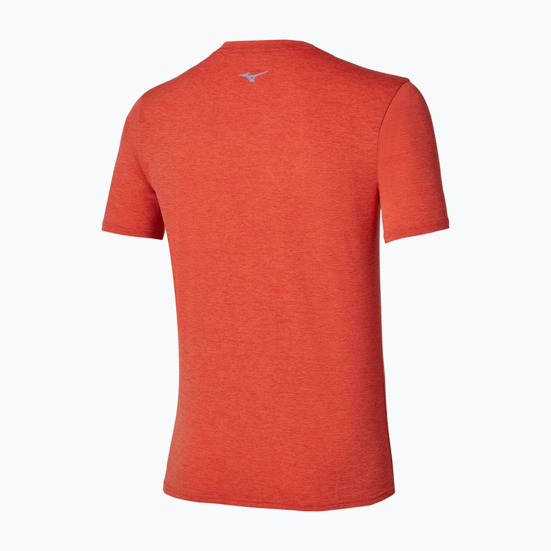 Pánske bežecké tričko Mizuno Core Runbird Short Sleeve Tee orange 2