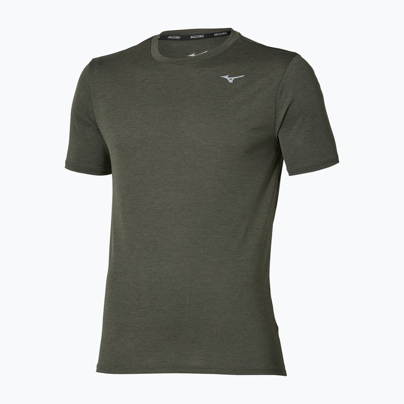 Pánske bežecké tričko Mizuno Core Run Short Sleeve Tee forest night
