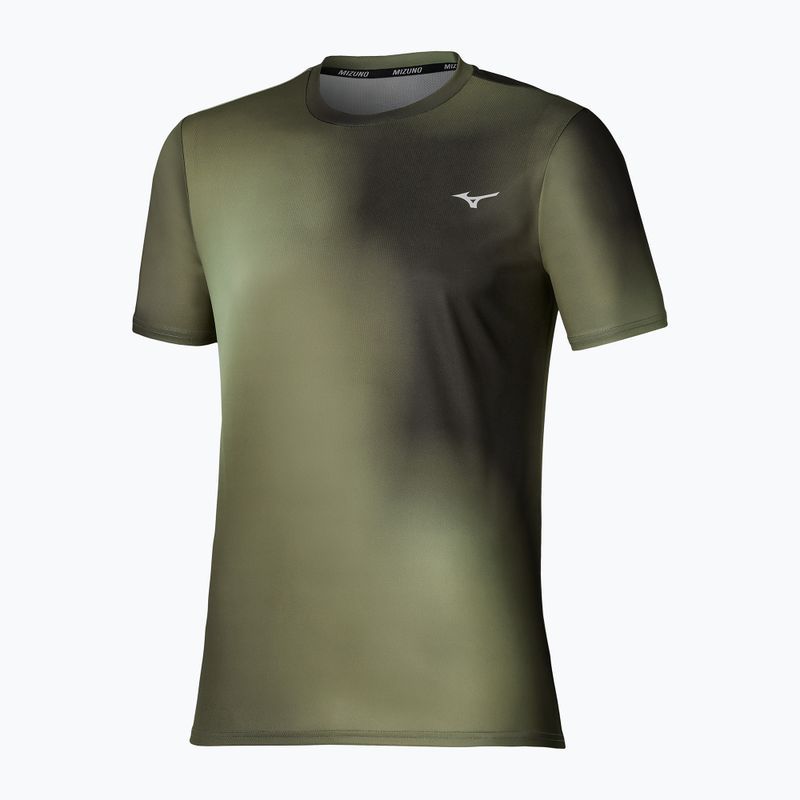 Pánske bežecké tričko Mizuno Core Graphic Short Sleeve forest night