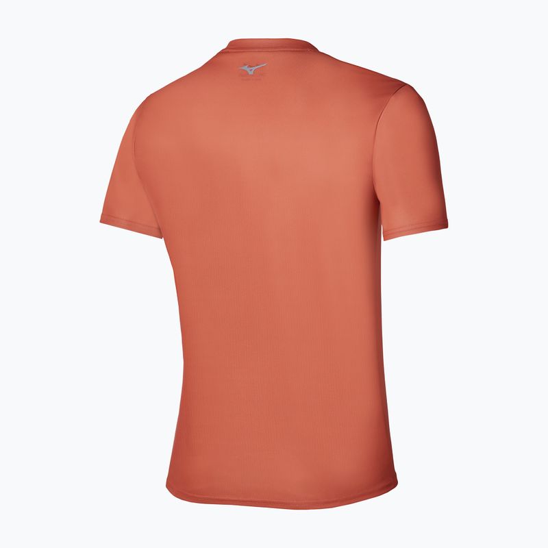 Pánske bežecké tričko Mizuno Core Graphic Short Sleeve ginger 2