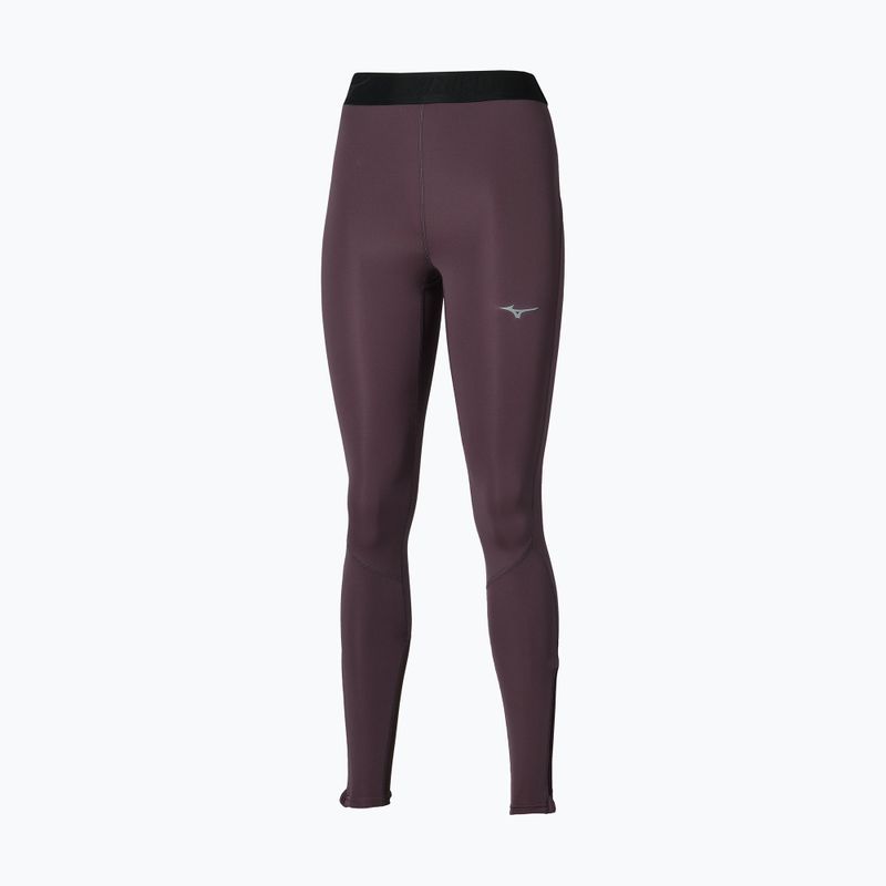 Dámske bežecké legíny Mizuno Core Impulse Long Tight raisin