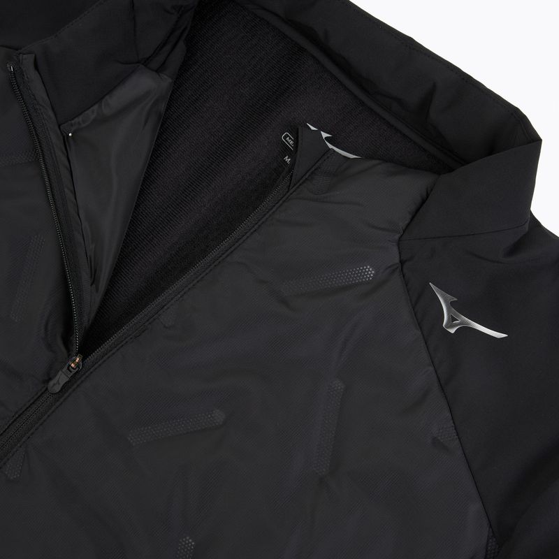Pánska bežecká bunda Mizuno Tech Techfill Breath Thermo Jacket black 3