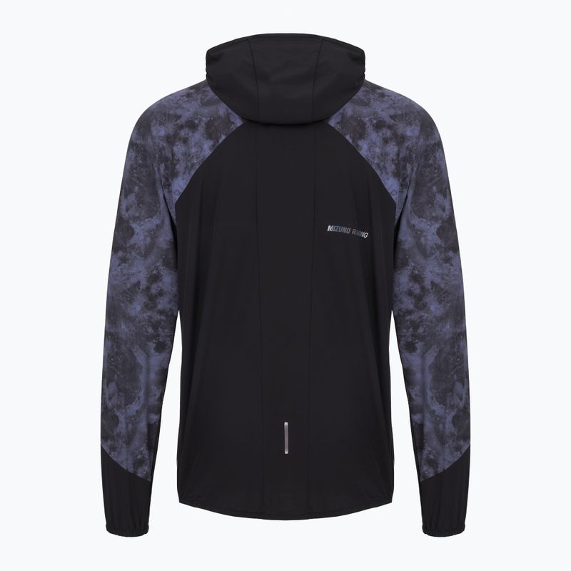 Pánska bežecká bunda Mizuno Active Alpha Hooded Jacket gekko 2