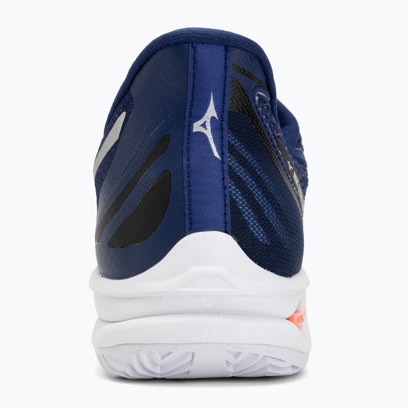 Pánske tenisové topánky Mizuno Wave Exceed Tour 7 CC beacon blue/white/lava orange 6