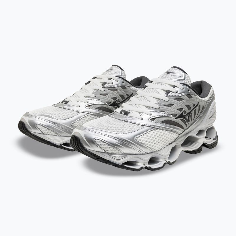 Topánky Mizuno Wave Prophecy LS gf white/iron gate/silver 3